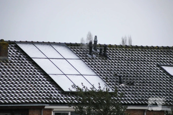 Sneeuwval levert fraaie plaatjes op