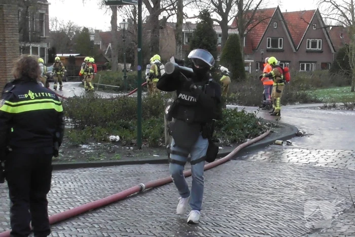 Hulpdiensten stand-by wegens persoon met onbegrepen gedrag