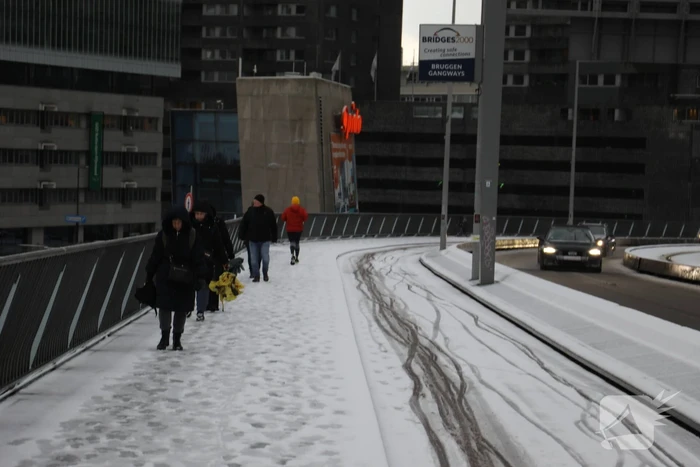 Sneeuval zorgt voor alerte weggebruikers