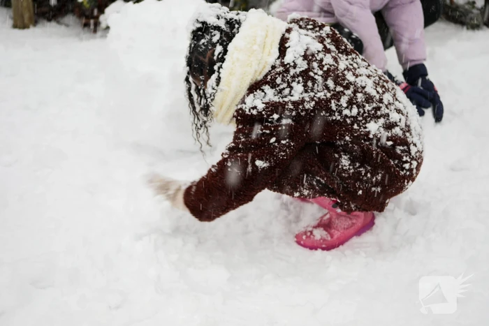 Sneeuwpret na kerstvakantie met code oranje