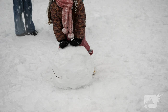 Sneeuwpret na kerstvakantie met code oranje