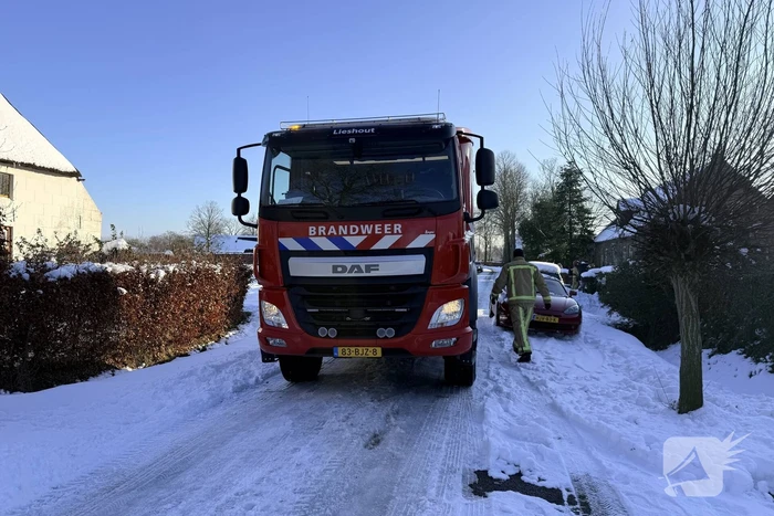 Brand in woning leidt tot hulpverlening