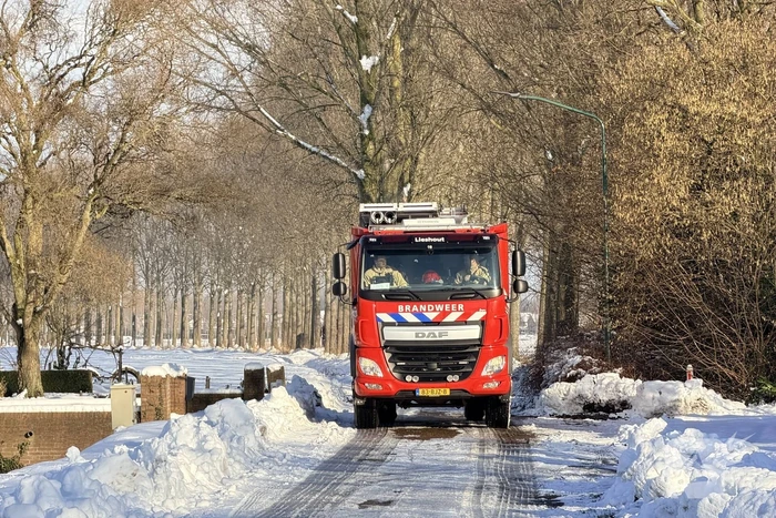 Brand in woning leidt tot hulpverlening