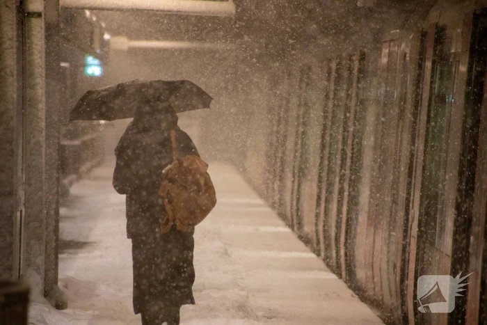 Code oranje vanwege forse sneeuwzone in ochtendspits