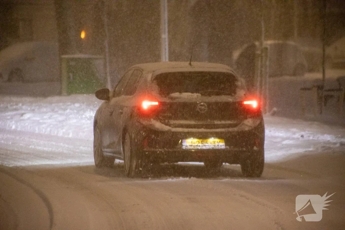 Code oranje vanwege forse sneeuwzone in ochtendspits