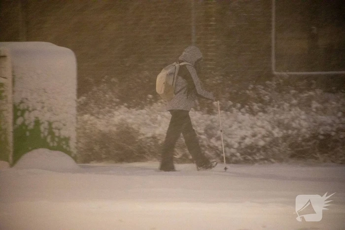 Code oranje vanwege forse sneeuwzone in ochtendspits