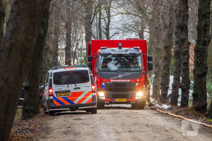 Brand in grote stal brengt vee in veiligheid