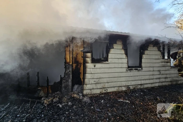 Dikke rookwolken bij brand in Duinrell