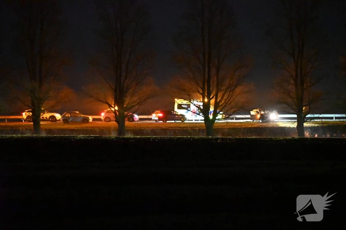 Verkeersongeluk leidt tot wegafsluiting