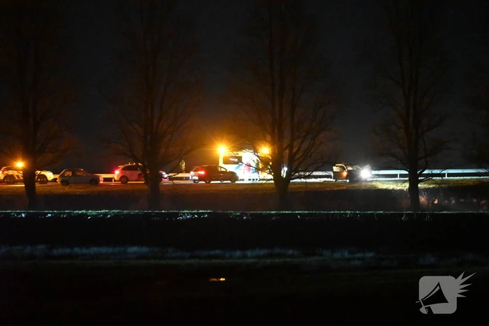 Verkeersongeluk leidt tot wegafsluiting