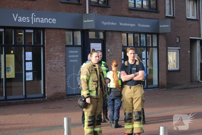 Gaslucht geroken in winkelcentrum