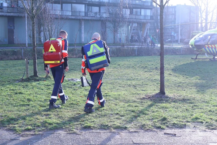 Traumateam ingeschakeld bij medische situatie