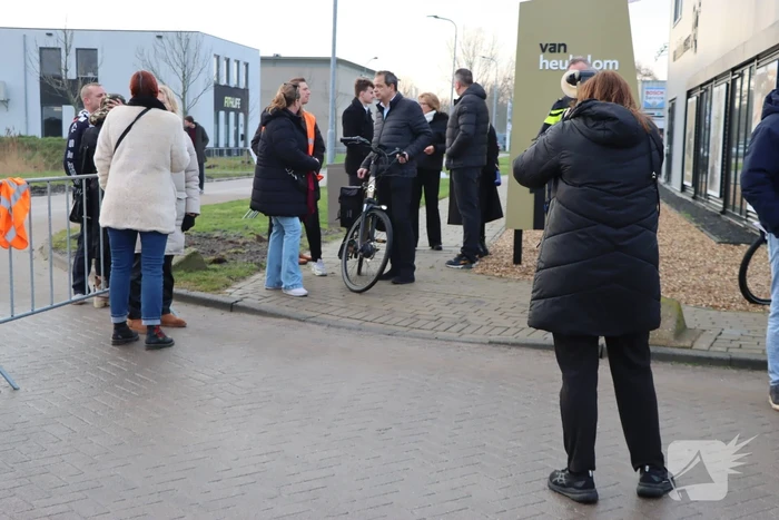 Demonstratie tegen komst asielzoekerscentrum