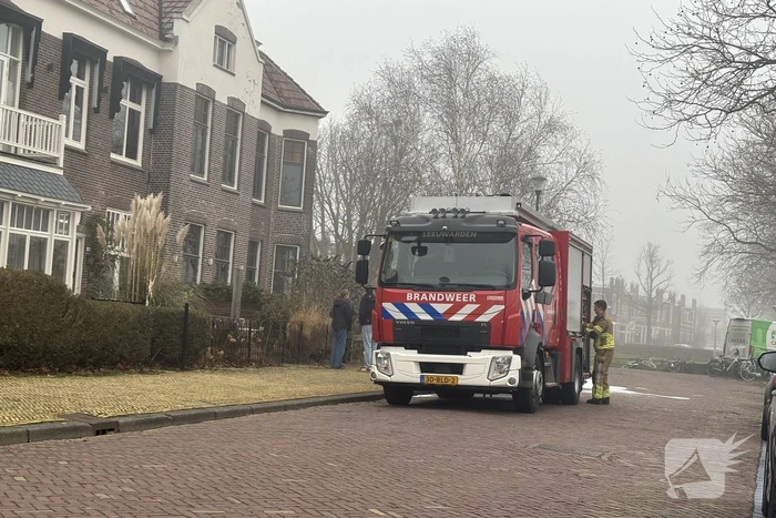 Woningbrand in Leeuwarden snel onder controle