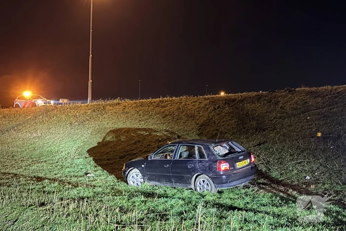 Bestuurder spoorloos na ongeval