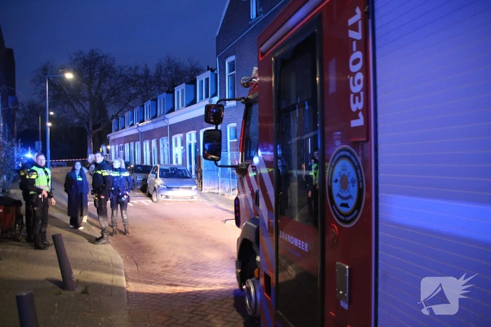 Uitslaande brand in kelderbox vergt grote brandweer inzet