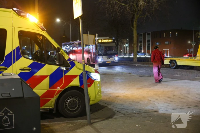Auto botst op Fatbike in Rotterdam