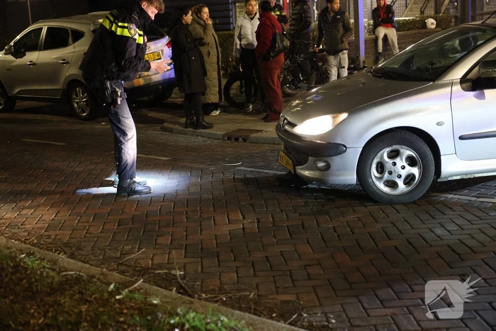 Auto botst op Fatbike in Rotterdam