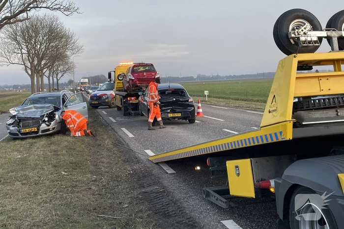 Grote schade na aanrijding