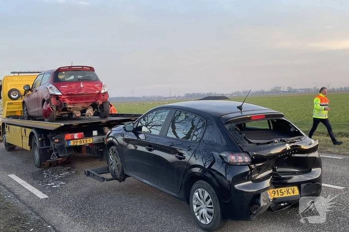 Grote schade na aanrijding