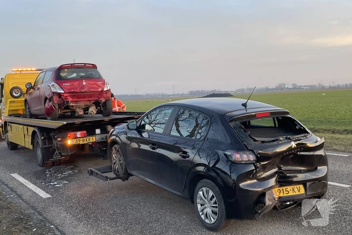 Grote schade na aanrijding