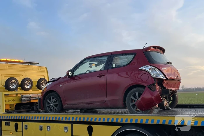 Grote schade na aanrijding