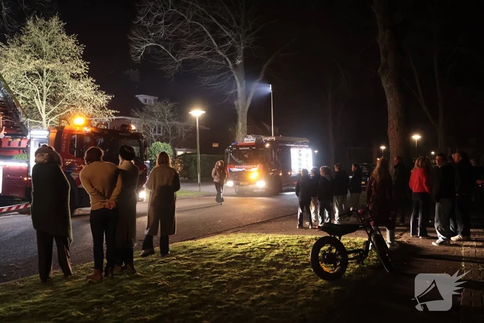 Brand in schoorsteen veroorzaakt opschudding