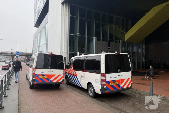 Demonstratie bij Rijkskantoor tegen uitzettingen naar Irak