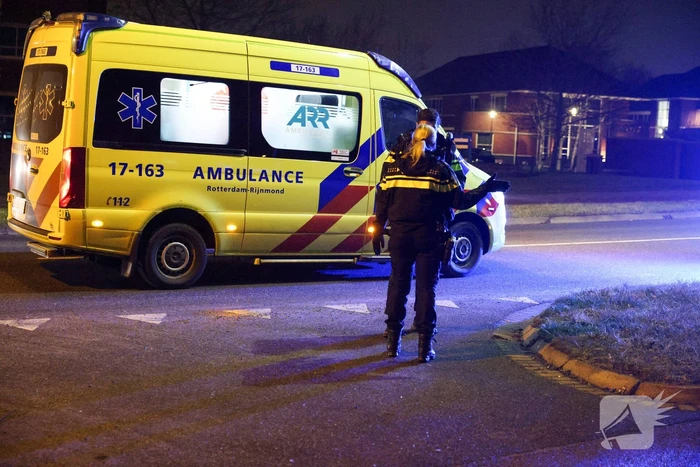 Jongeman belandt op zijn kop na ongeval