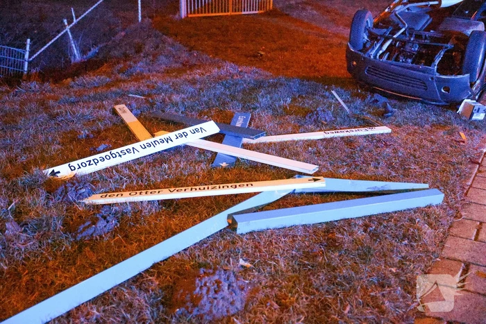 Jongeman belandt op zijn kop na ongeval