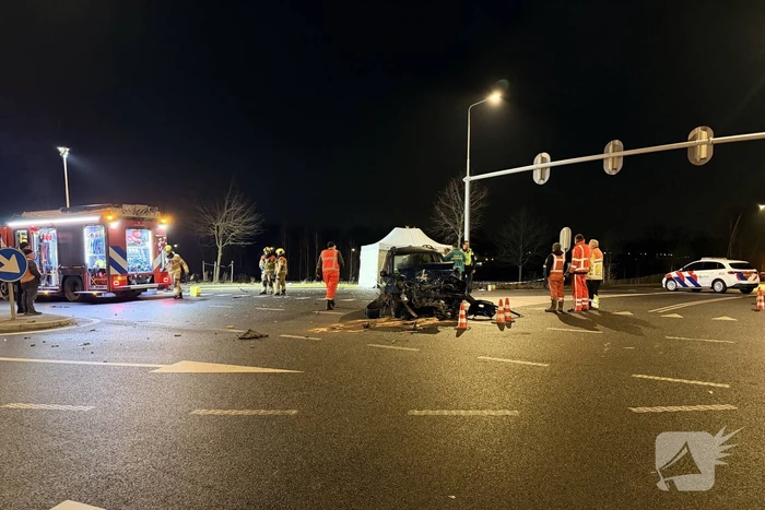 Dodelijk ongeval leidt tot wegafsluiting