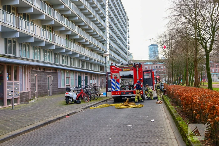 Woningbrand snel geblust zonder gewonden