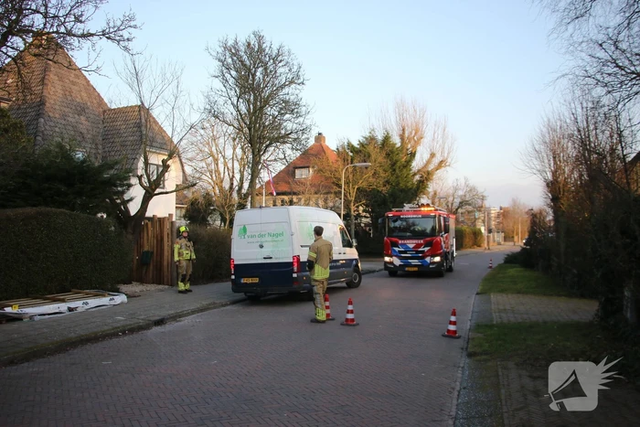Gasleiding beschadigd bij werkzaamheden