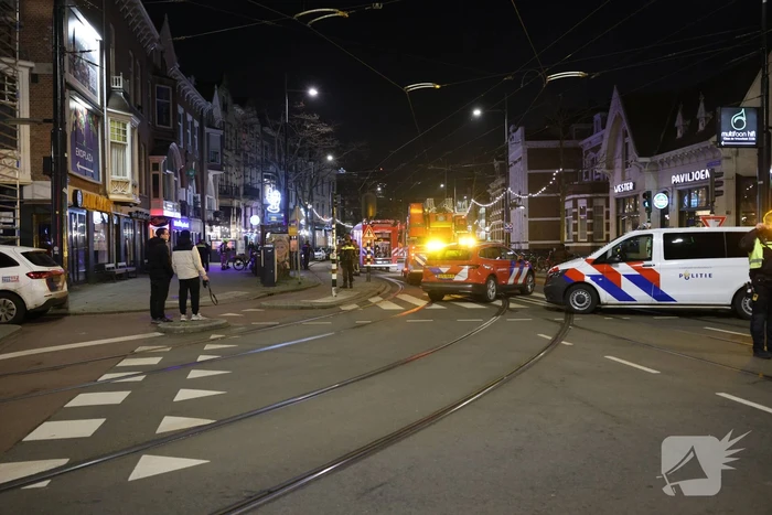 Rookontwikkeling door brand in fastfoodrestaurant