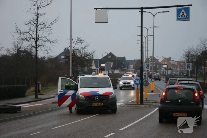 Kettingbotsing met drie voertuigen