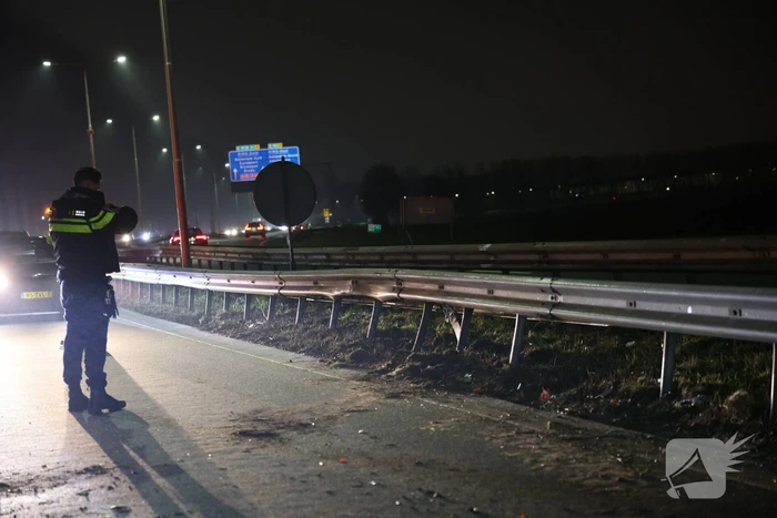 Bestuurder gewond na eenzijdig ongeval
