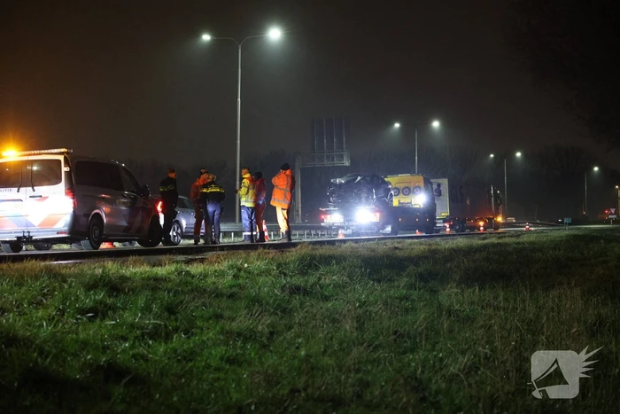 Bestuurder gewond na eenzijdig ongeval