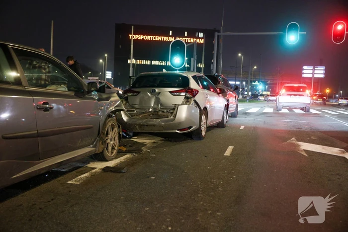 Kettingbotsing onder invloed leidt tot aanhouding