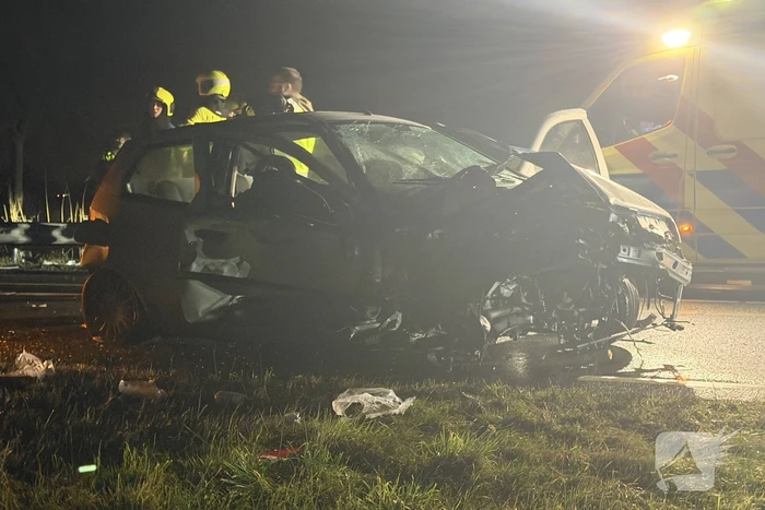 Ernstig ongeval met meerdere auto's en gewonden