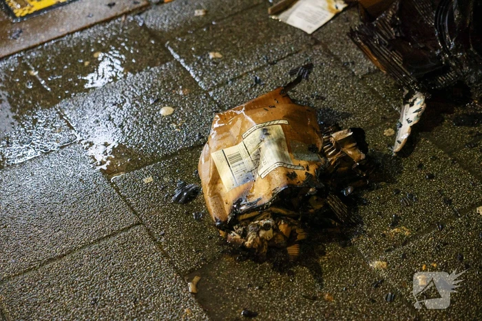 Bouwbrand op balkon geëindigd zonder opzet