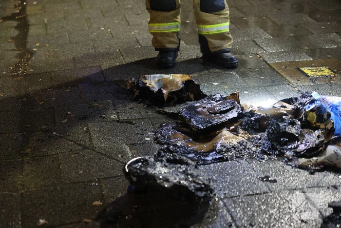 Bouwbrand op balkon geëindigd zonder opzet