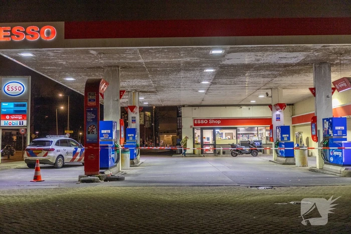 Tankstation overvallen in Amsterdam