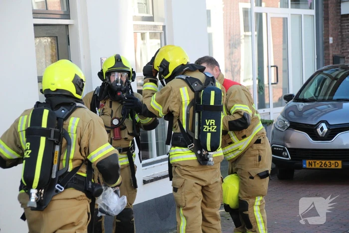 Schoorsteenbrand succesvol geblust