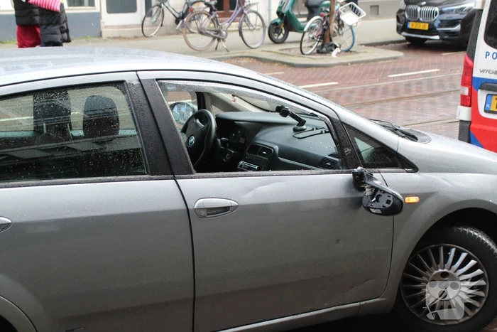 Ongeval tussen scooter en auto