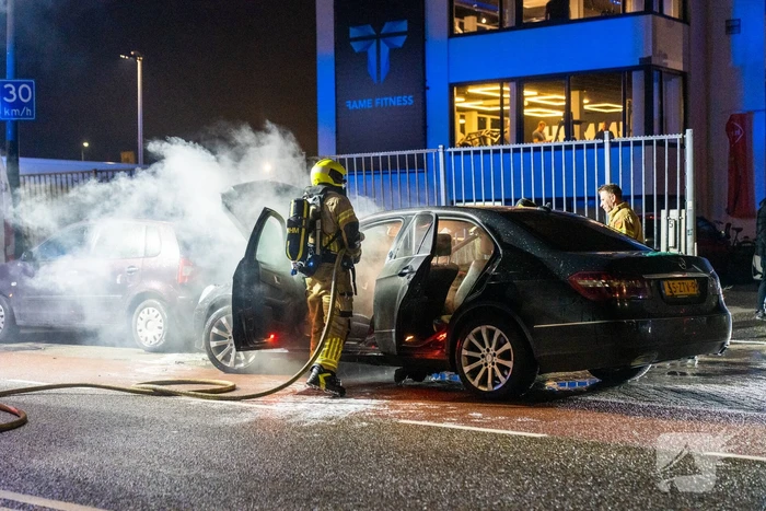 Brand veroorzaakt afsluiting van straat