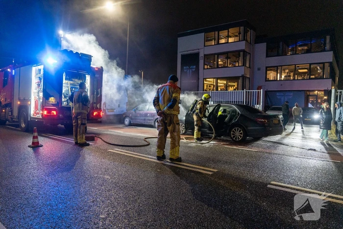 Brand veroorzaakt afsluiting van straat
