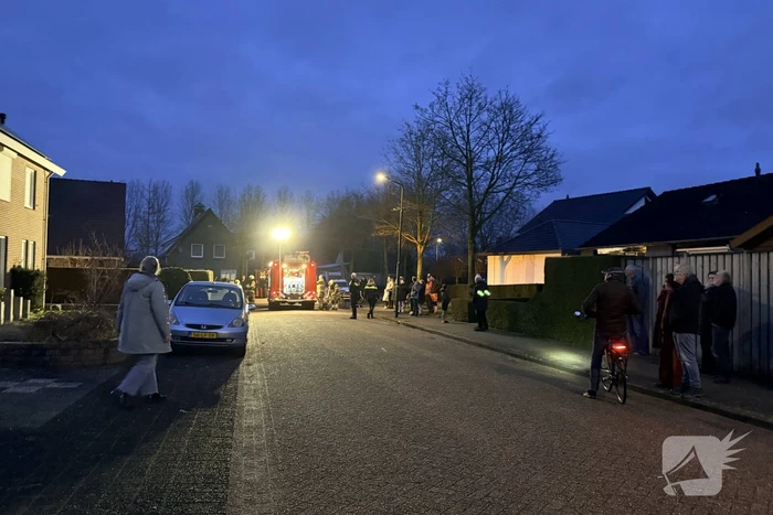 Rookontwikkeling bij schoorsteenbrand
