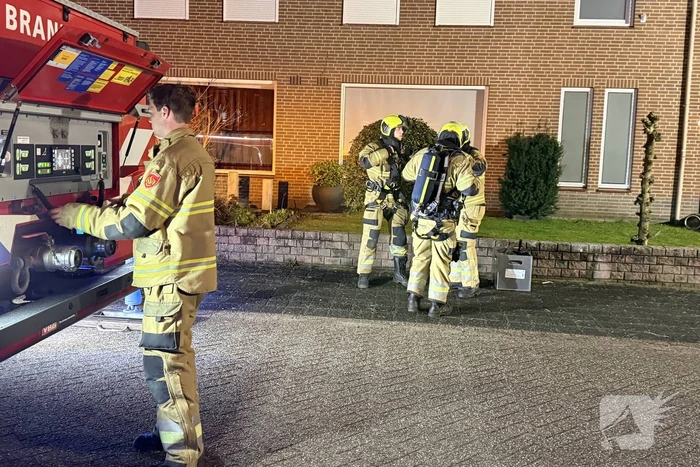 Rookontwikkeling bij schoorsteenbrand