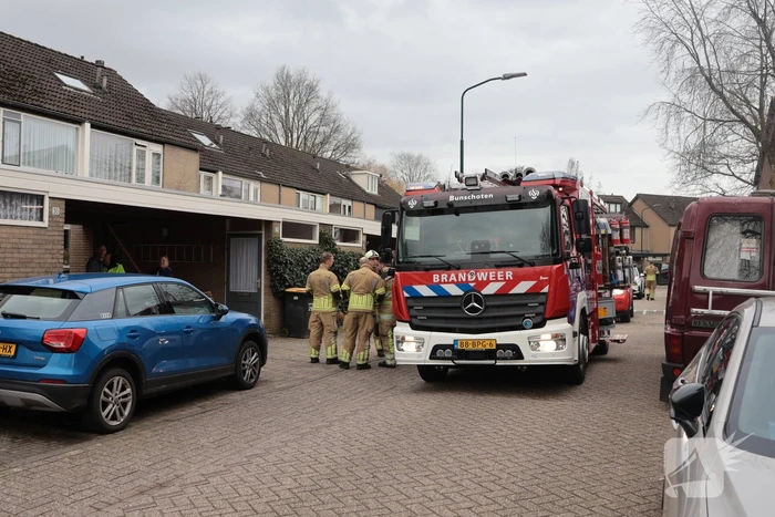 Gaslekkage in woning leidt tot spoedactie van brandweer