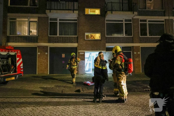 Woningbrand in Rotterdam onder controle